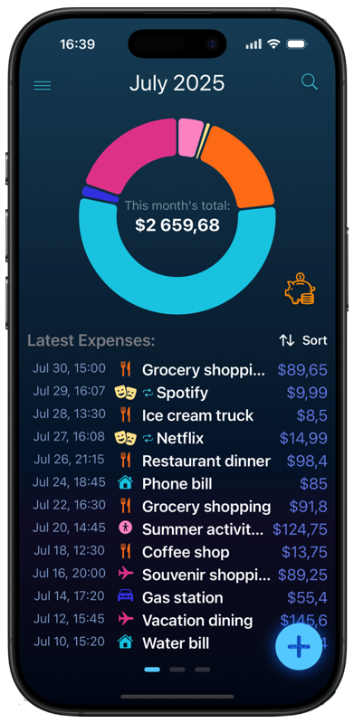 Xpenses App